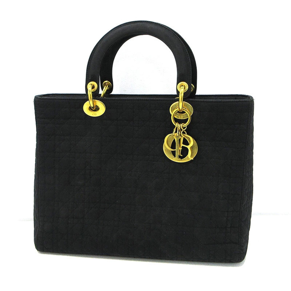 Christian Dior Handbag Tote Bag Black